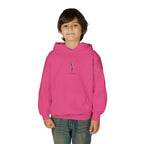 "The Lord Is My Shepherd" -Youth Heavy Blend Hooded Sweatshirt