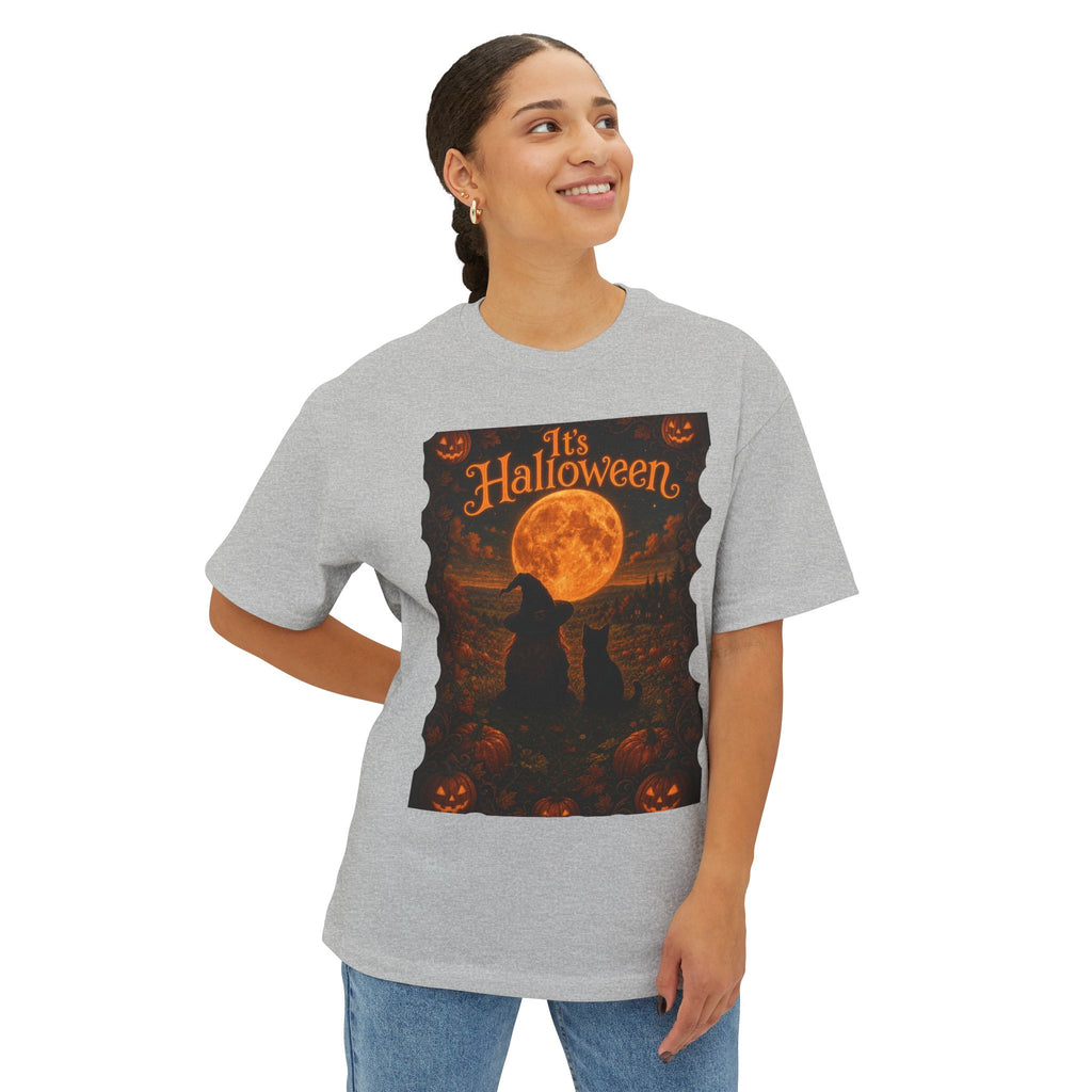 Halloween Tee-Unisex Oversized Boxy Tee