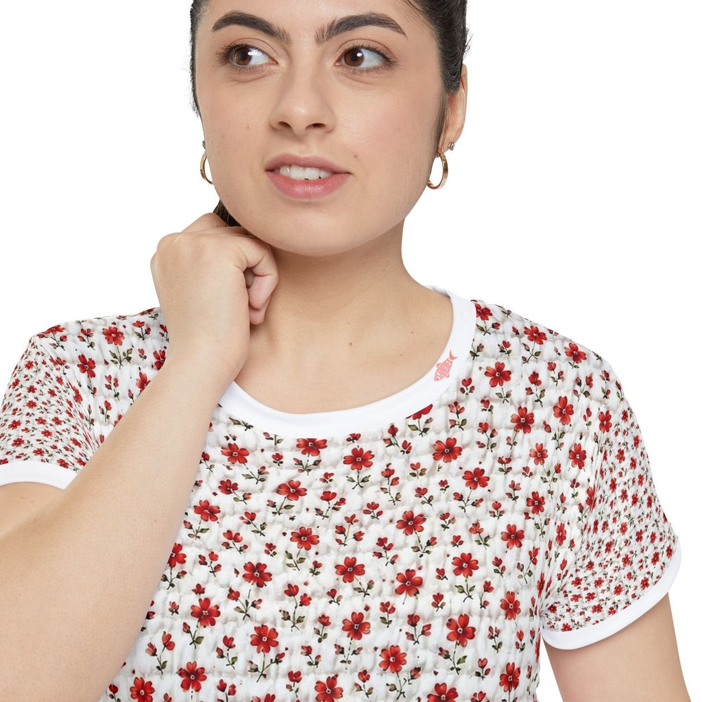 Teeny Tiny Rose Floral Tee