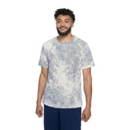 Marble Tie-Dye Sports Jersey — Lightweight Athletic Tee
