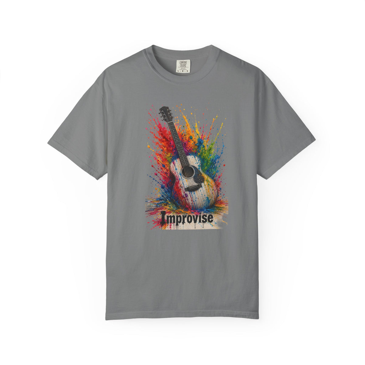 Improvise Guitar Musician T-Shirt