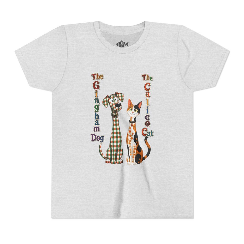 Gingham Dog & Calico Cat Kids Shirt