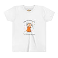 Youth Tee — "When the Praises Go Up, The Blessings Come Down" Kids Christian Shirt