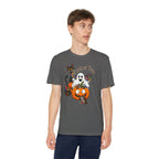 Kids Halloween Trick or Treat T-Shirt — Cute Pumpkin, Ghost & Black Cat Design
