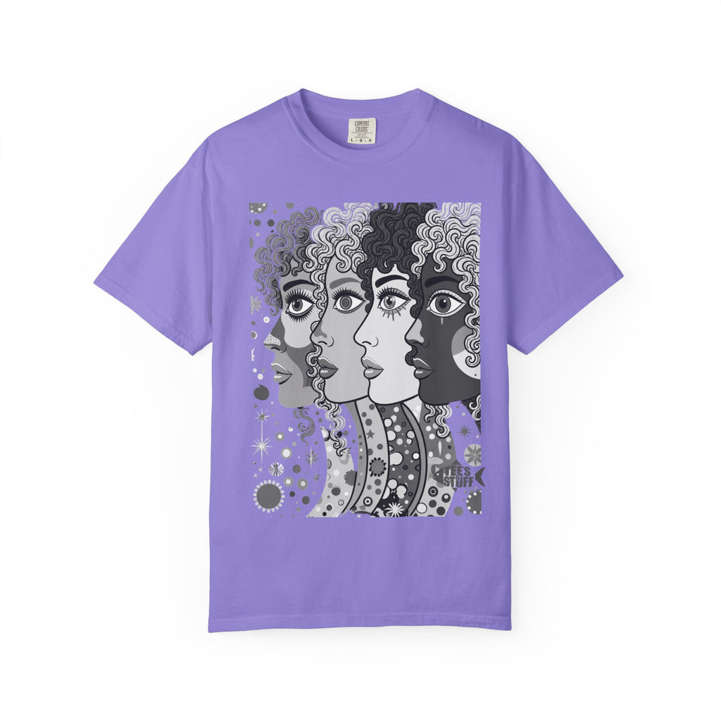 Artsy Pop Art Faces Graphics