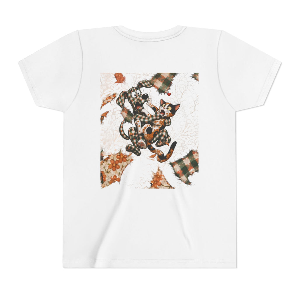 Gingham Dog & Calico Cat Kids Shirt