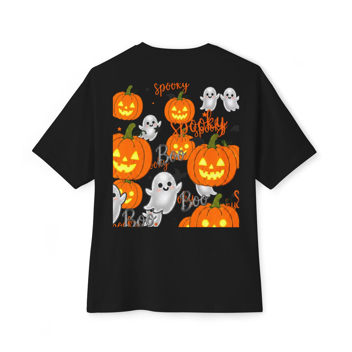 Halloween Pumpkins & Ghosts Tee — Spooky Boo, Trick-or-Treat Graphic T-Shirt
