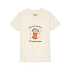 Youth Tee — "When the Praises Go Up, The Blessings Come Down" Kids Christian Shirt