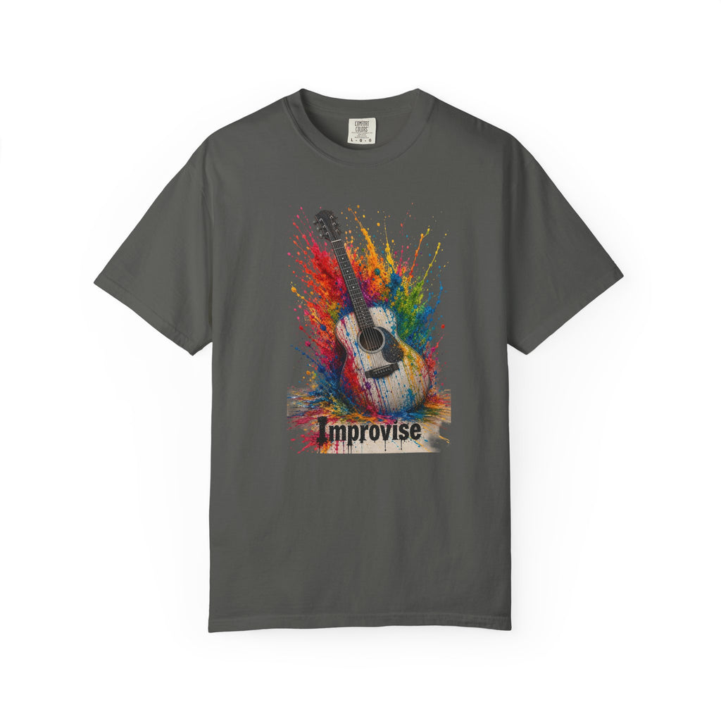 Improvise Guitar Musician T-Shirt