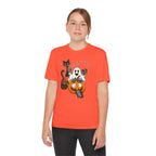 Kids Halloween Trick or Treat T-Shirt — Cute Pumpkin, Ghost & Black Cat Design