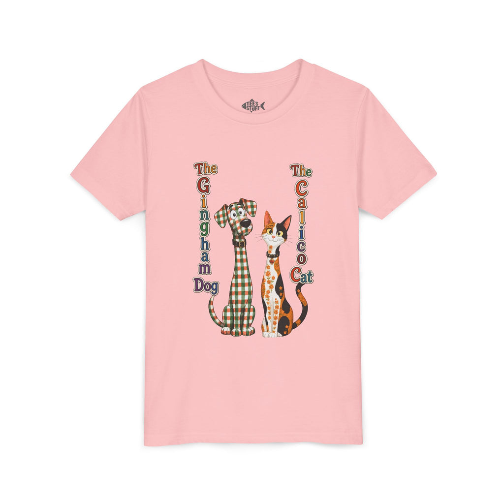 Gingham Dog & Calico Cat Kids Shirt