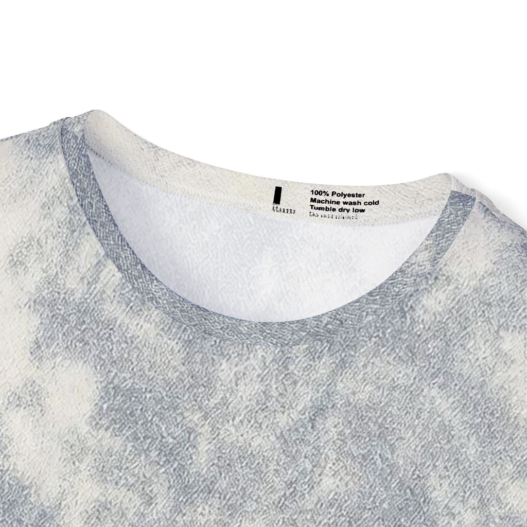 Marble Tie-Dye Sports Jersey — Lightweight Athletic Tee
