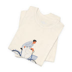 Bicycle Rider Illustration Jersey Tee