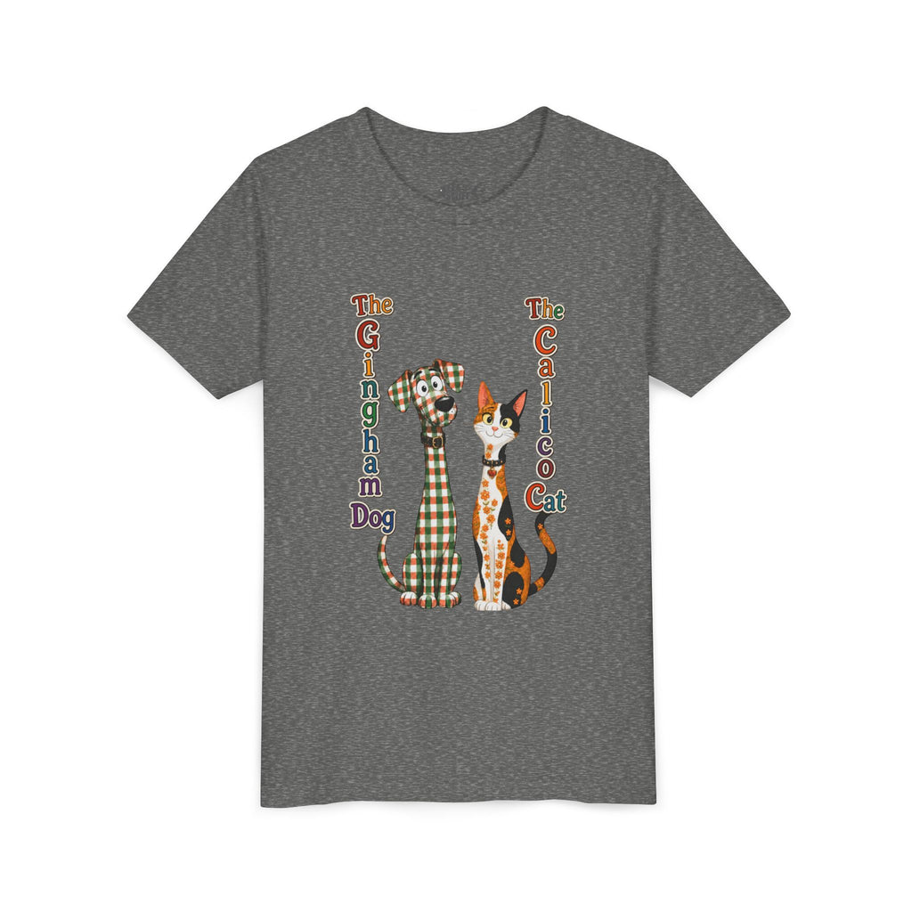 Gingham Dog & Calico Cat Kids Shirt