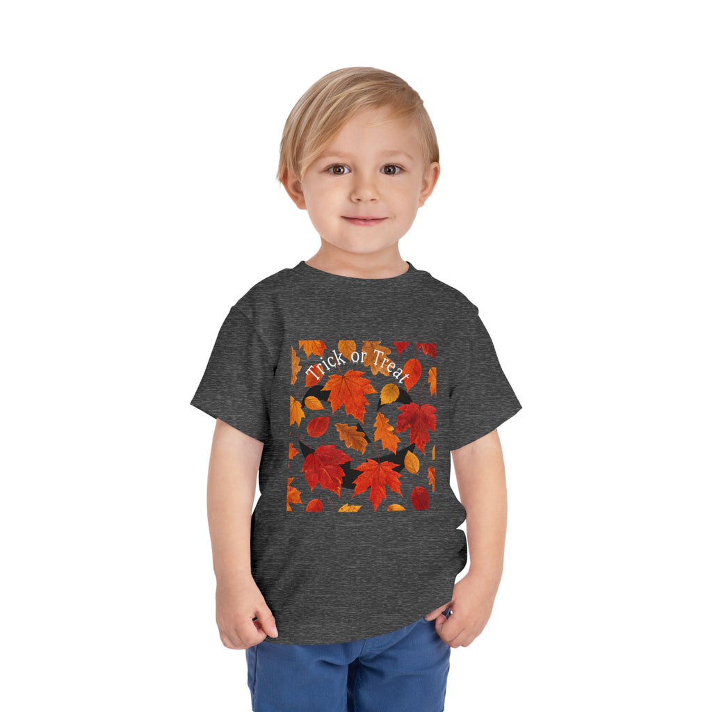 Toddler Fall Leaves Short Sleeve Tee