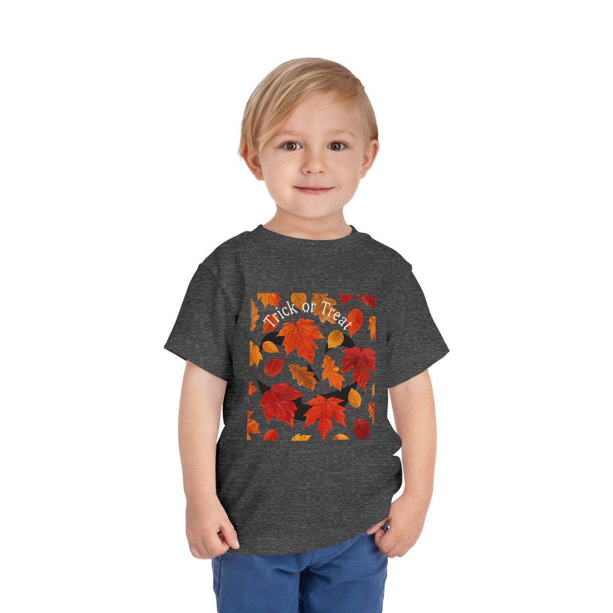 Toddler Fall Leaves Short Sleeve Tee