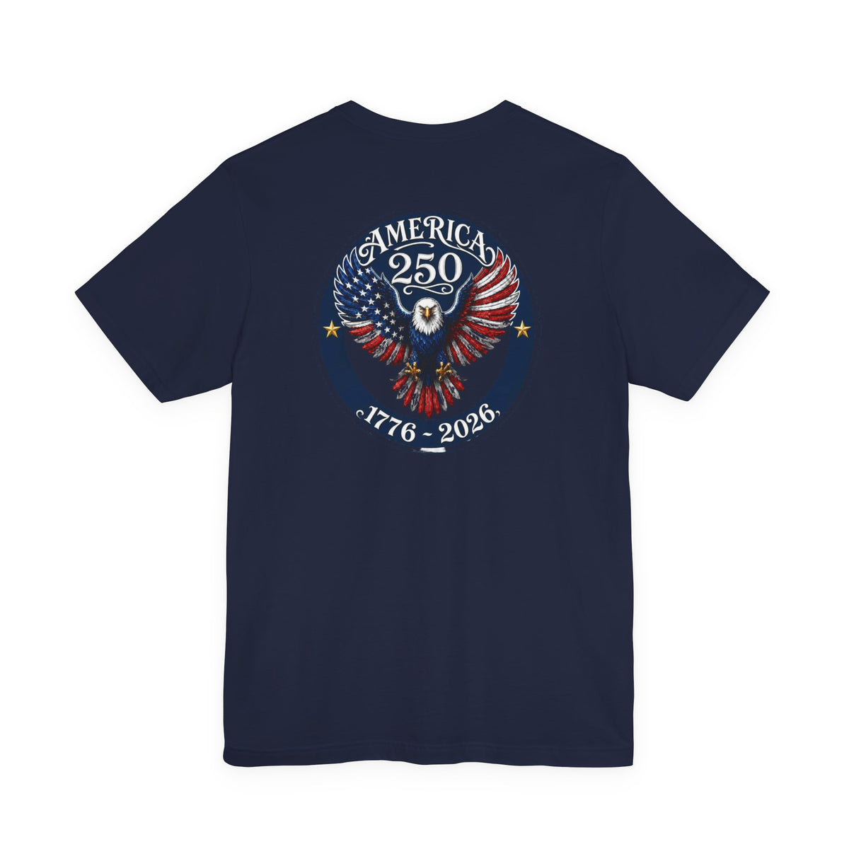 America 250 Eagle T-Shirt – 1776–2026 Bicentennial Celebration Tee