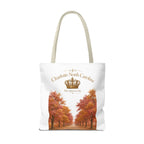 Charlotte North Carolina Autumn Tote Bag — 'The Queen City' Fall Tree Design