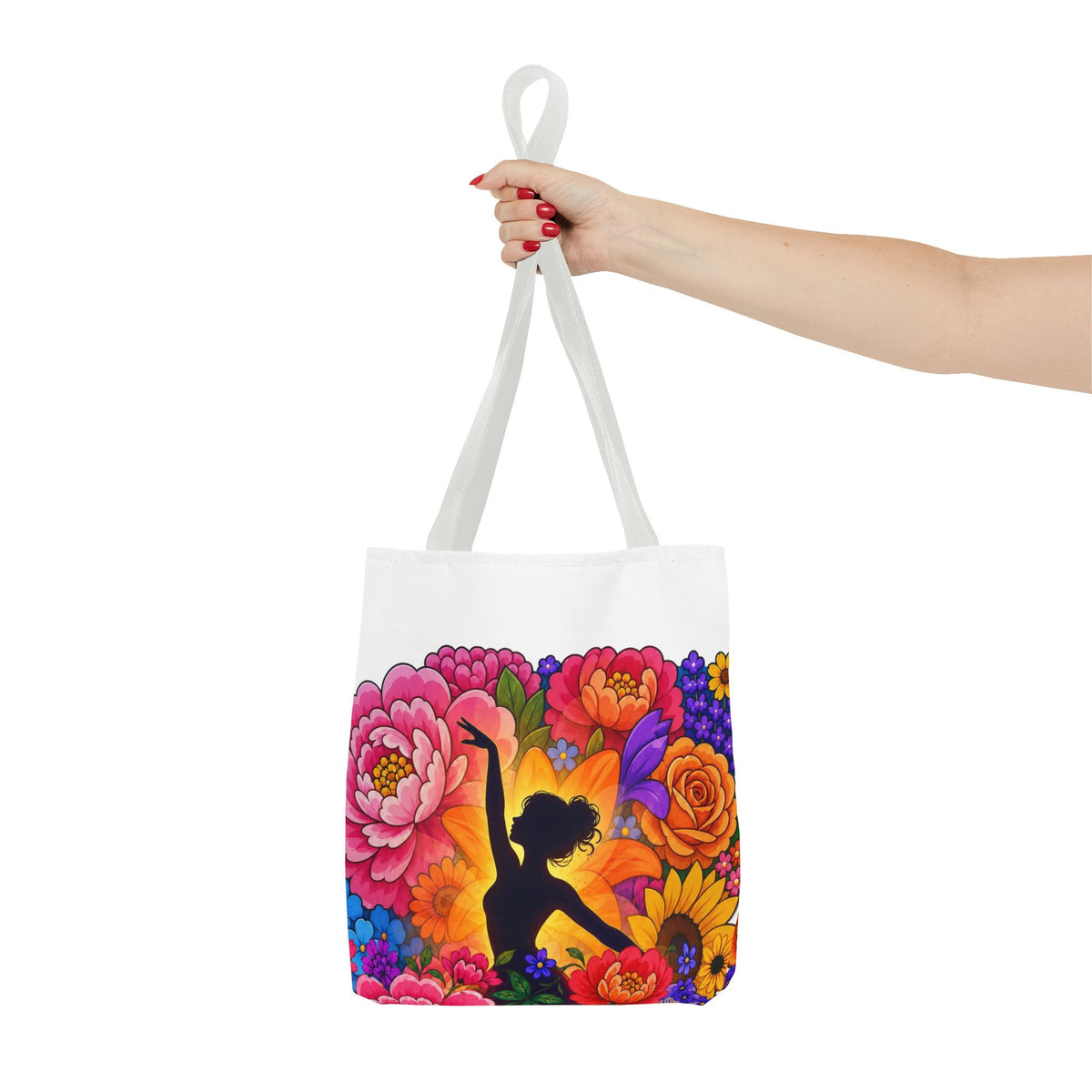 Ballerina flower Tote Bag (AOP)