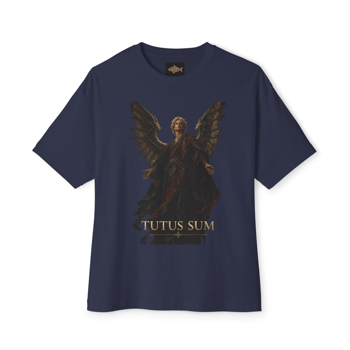 Tutus Sum Guardian Angel Oversized Boxy Tee.