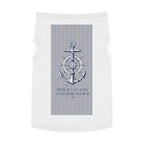 Nautical Anchor Pet Tank Top – "Hold Steady Anchor Down" Dog Shirt