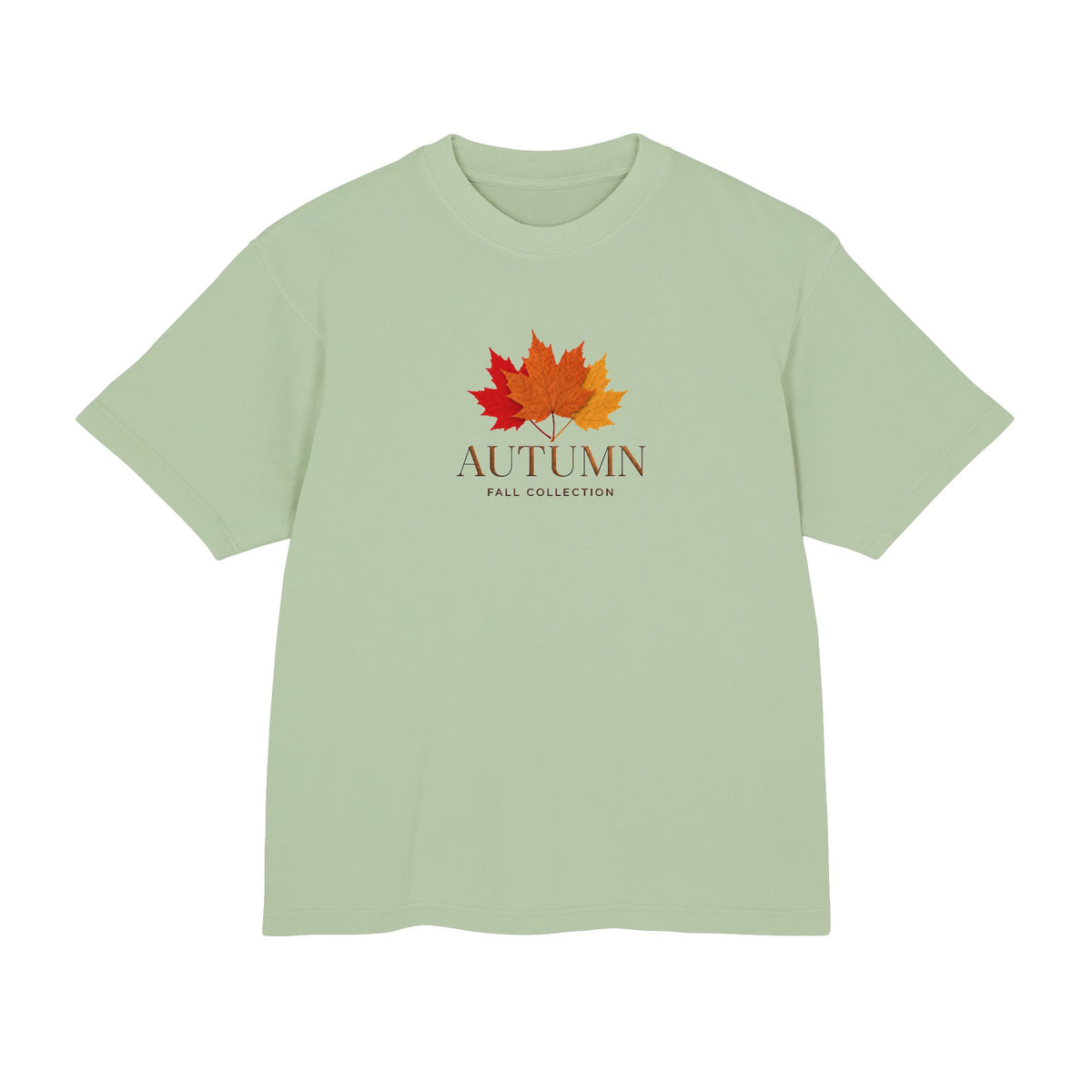 Autumn Fall Collection Tee — Maple Leaf Graphic T-Shirt