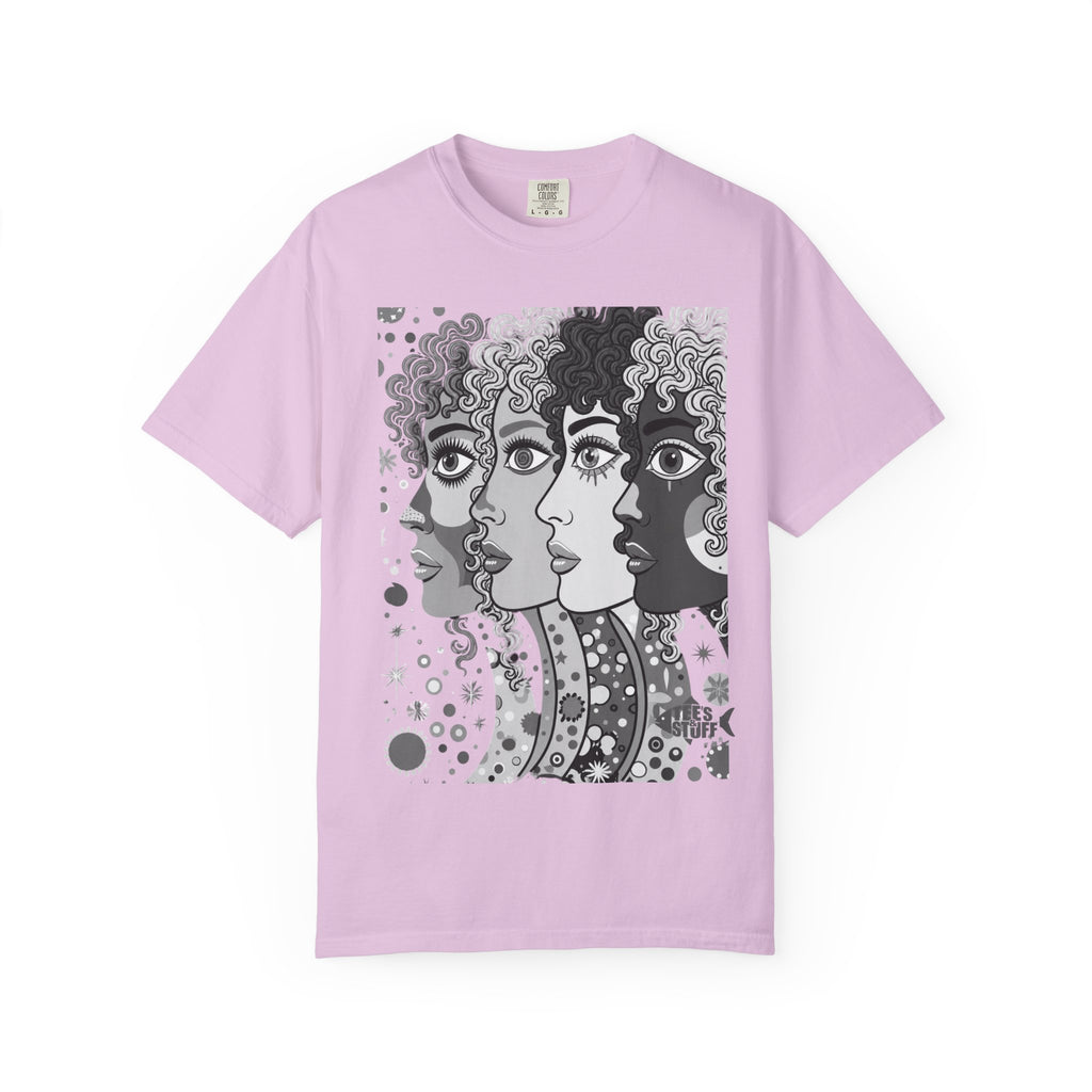 Artsy Pop Art Faces Graphics
