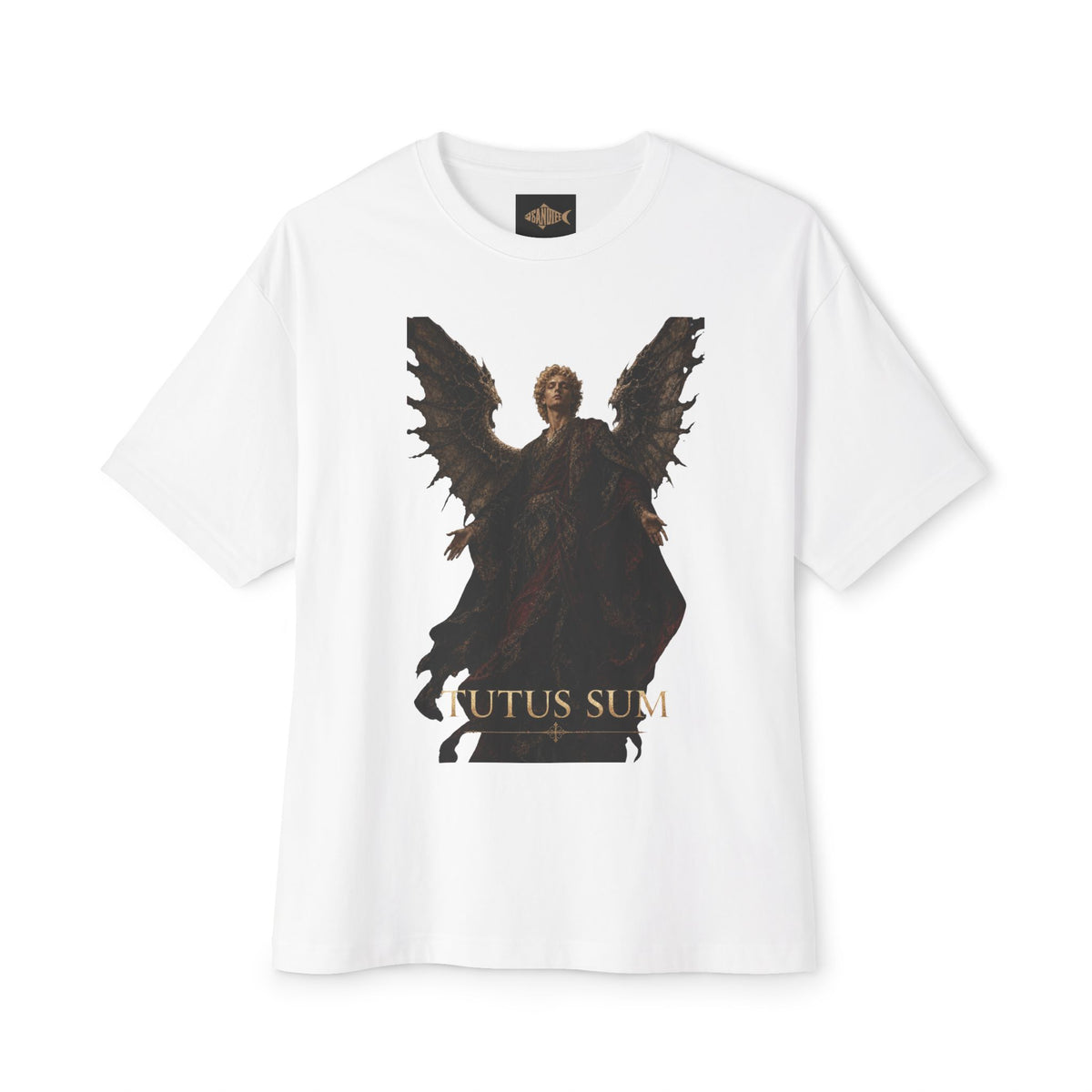 Tutus Sum Guardian Angel Oversized Boxy Tee.