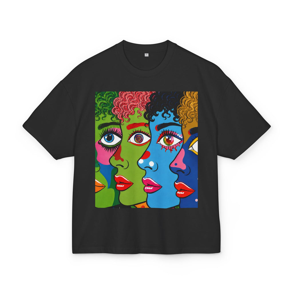 Colorful Pop Art Faces Tee