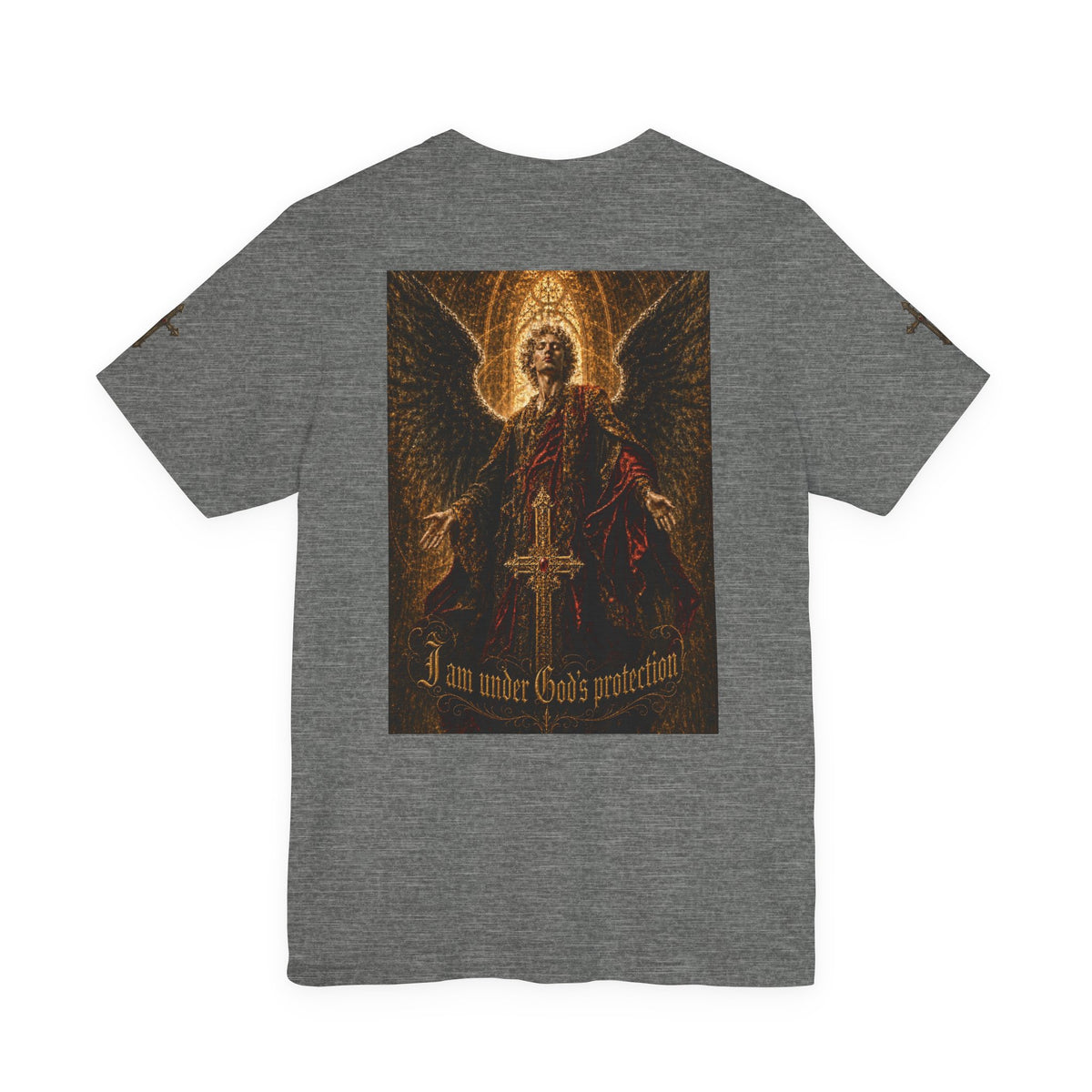 Gothic Angel Art T-Shirt.  Art at Heart collection Unisex Jersey Short Sleeve Tee.