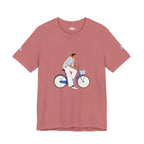 Bicycle Rider Illustration Jersey Tee