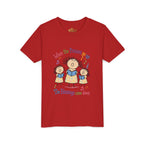Youth Tee - 'When the Praises Go Up, The Blessings Come Down' Kids Choir Graphic