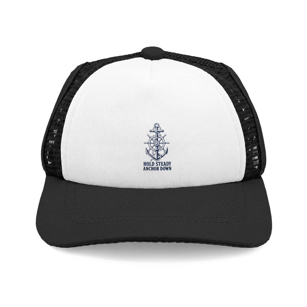 Hold Steady Anchor Down Truckers Hat — Dog Foam Trucker Hat