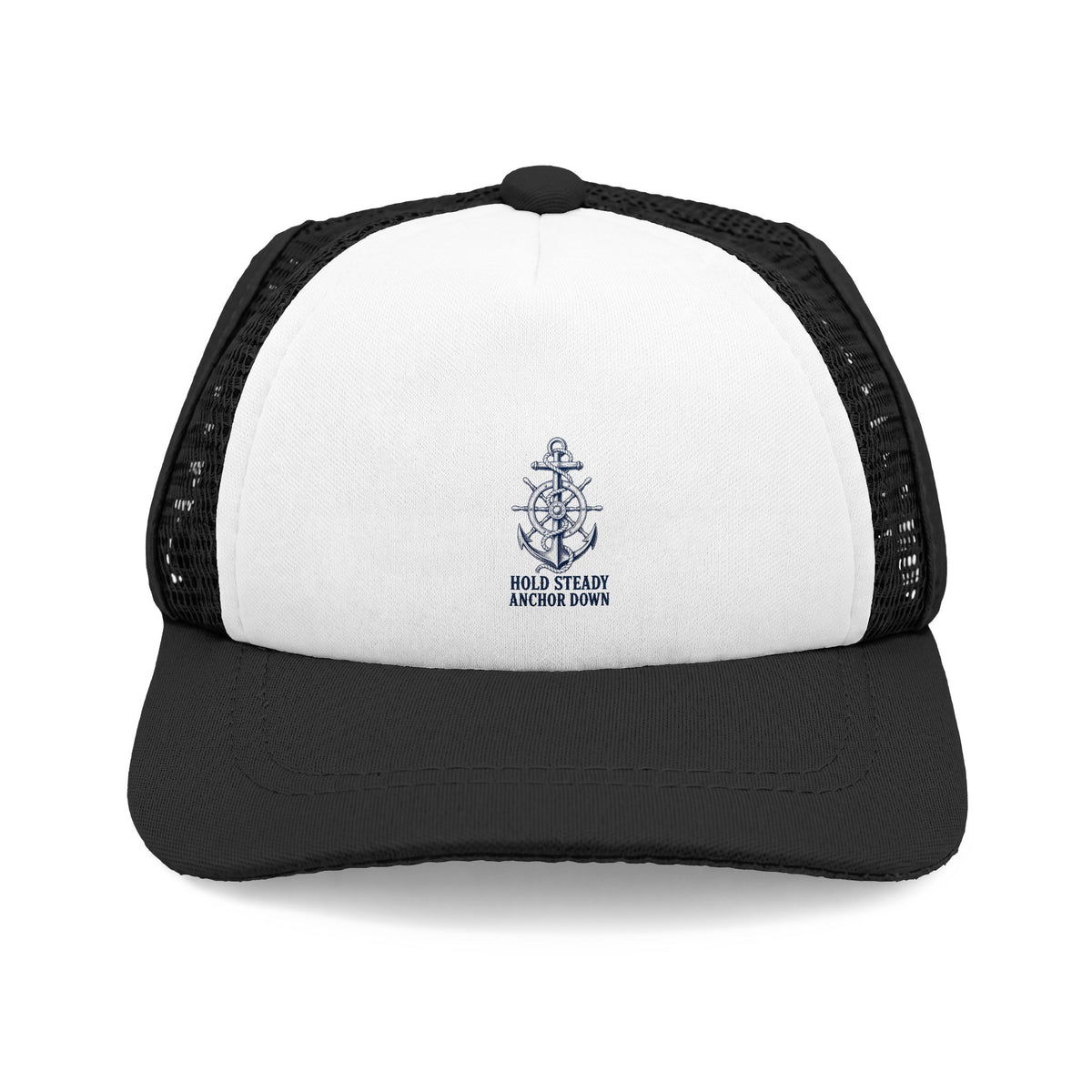 Hold Steady Anchor Down Truckers Hat — Dog Foam Trucker Hat