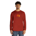 Autumn Leaves Long Sleeve Tee — 'AUTUMN' Maple Graphic Cozy Fall Shirt