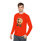 Halloween Pumpkin & Black Cat Long Sleeve Tee — "Trick or Treat / Hello Halloween"