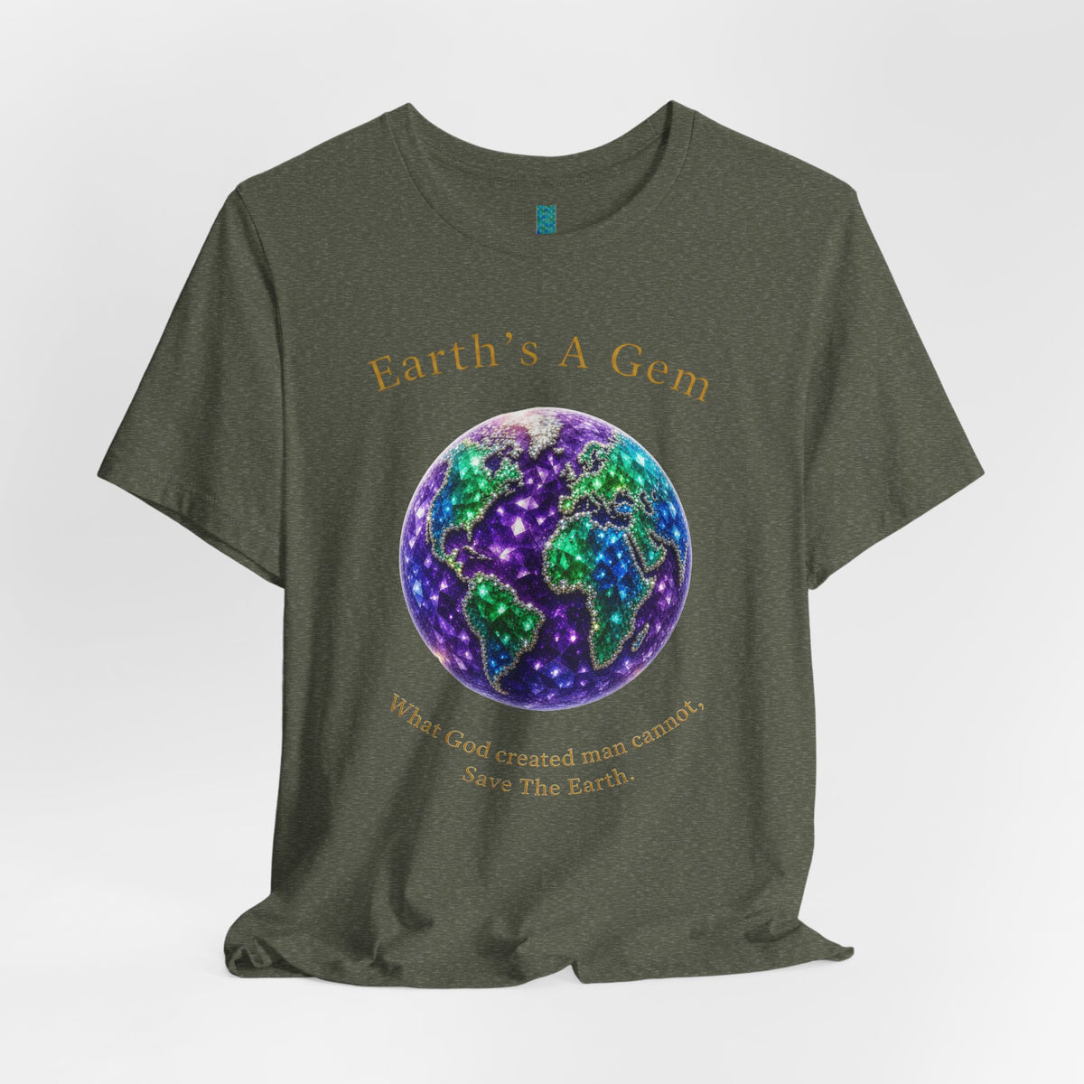 Earth's A Gem Tee — Save the Earth Eco Graphic T-Shirt