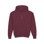 "The Lord Is My Shepherd" -Youth Heavy Blend Hooded Sweatshirt