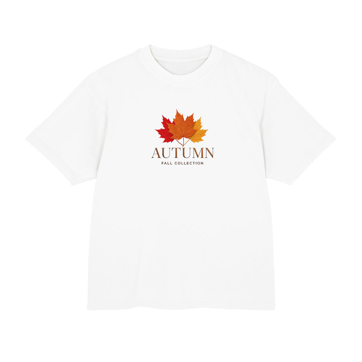 Autumn Fall Collection Tee — Maple Leaf Graphic T-Shirt