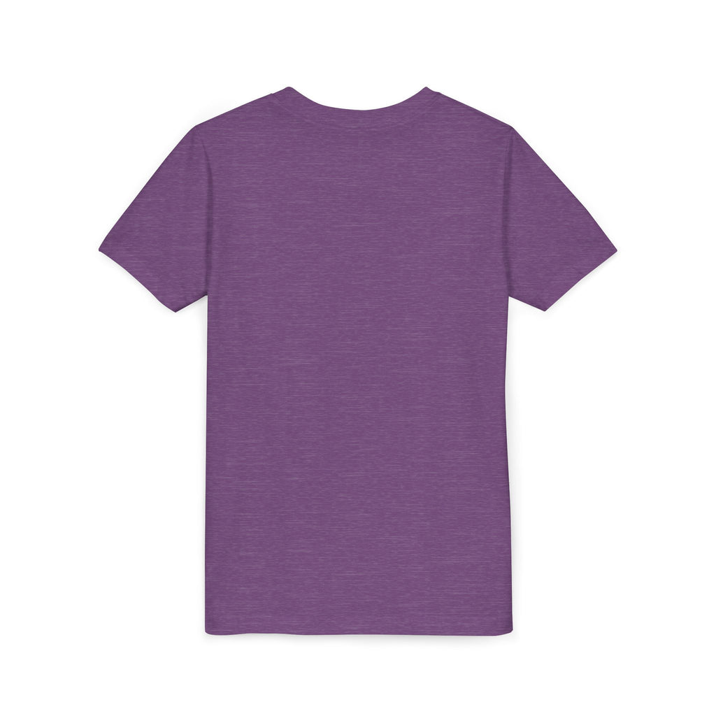 Youth Tee — "When the Praises Go Up, The Blessings Come Down" Kids Christian Shirt