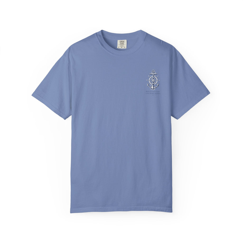 Nautical Anchor -Unisex Garment-Dyed T-shirt