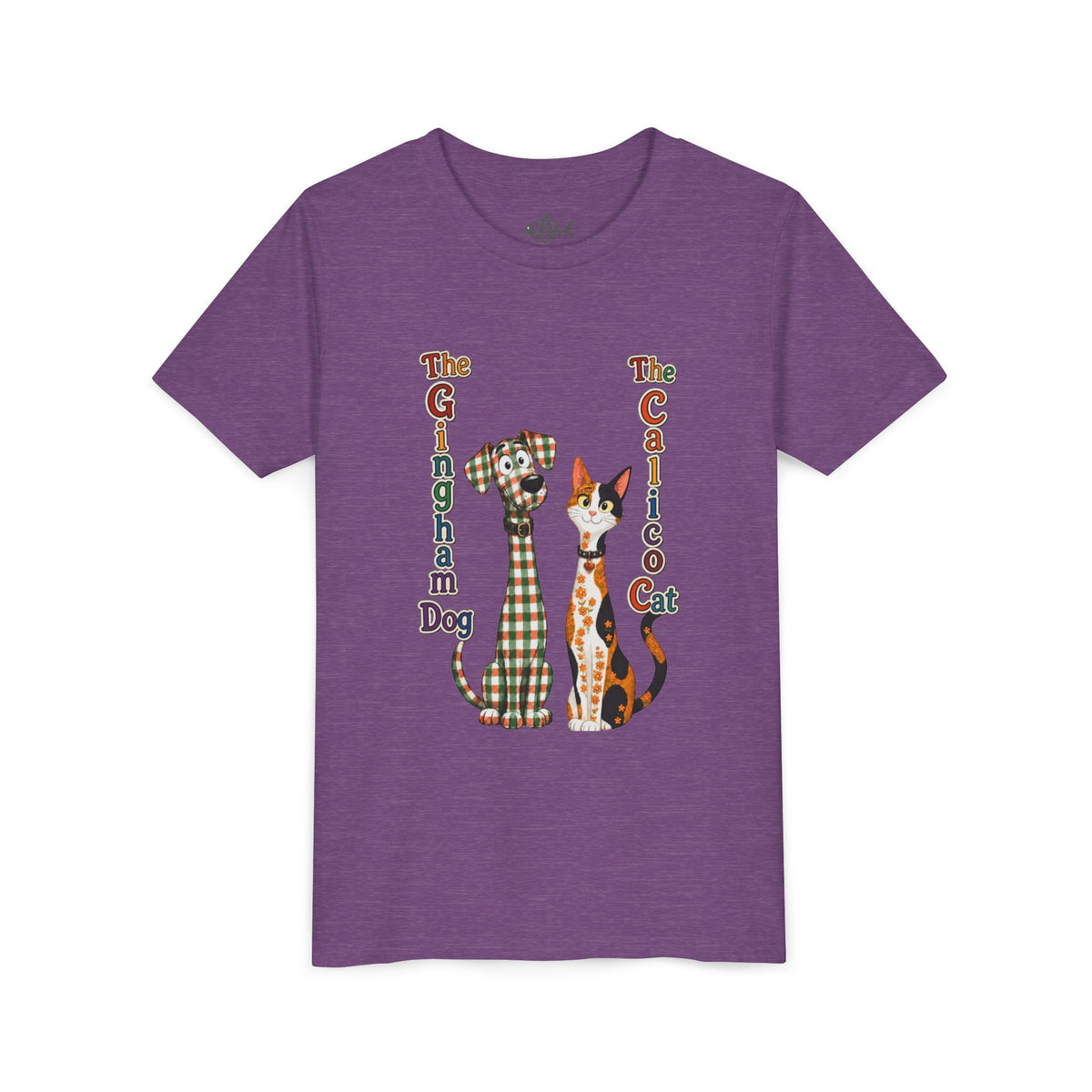 Gingham Dog & Calico Cat Kids Shirt