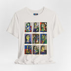 Picasso Portrait Grid T-Shirt | Unisex Art Graphic Tee