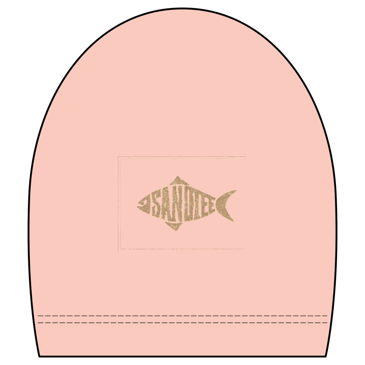 Women's Cropped Tee — Sandiego Fish Graphic