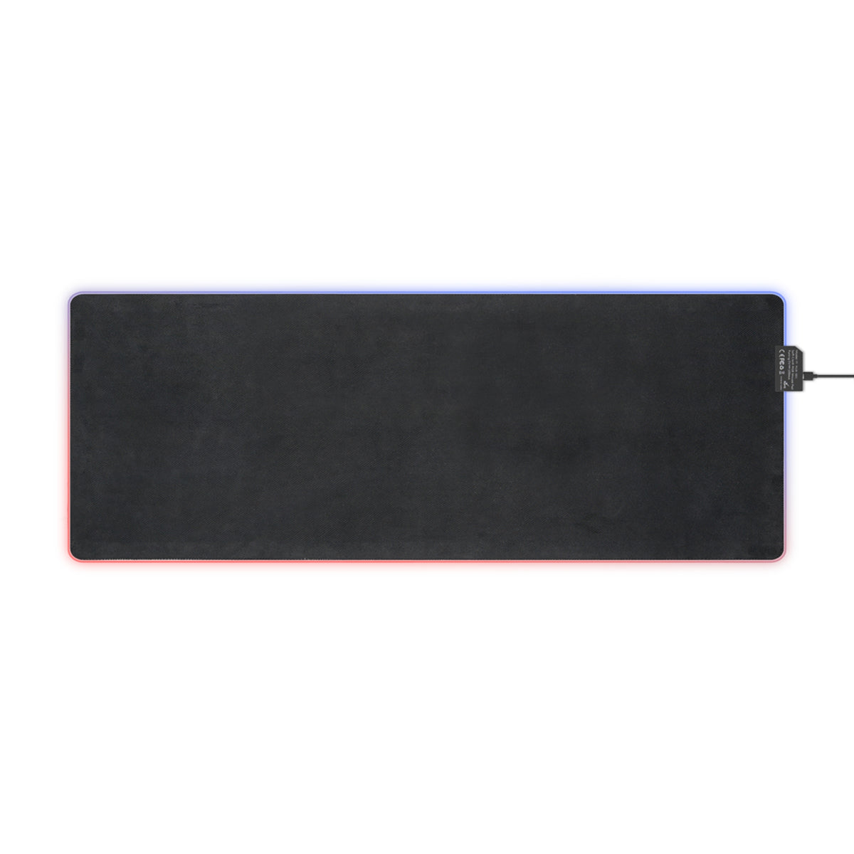 LED Gaming Mouse Pad — Storm Angel Design with TUERI Name, RGB Extended Desk Mat