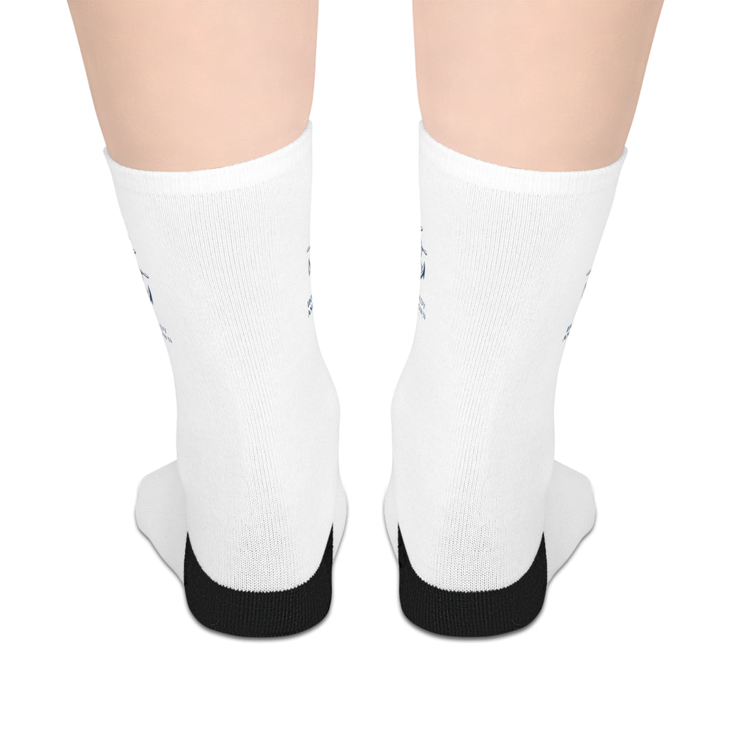 Nautical Crew Socks Mid-Length Socks —