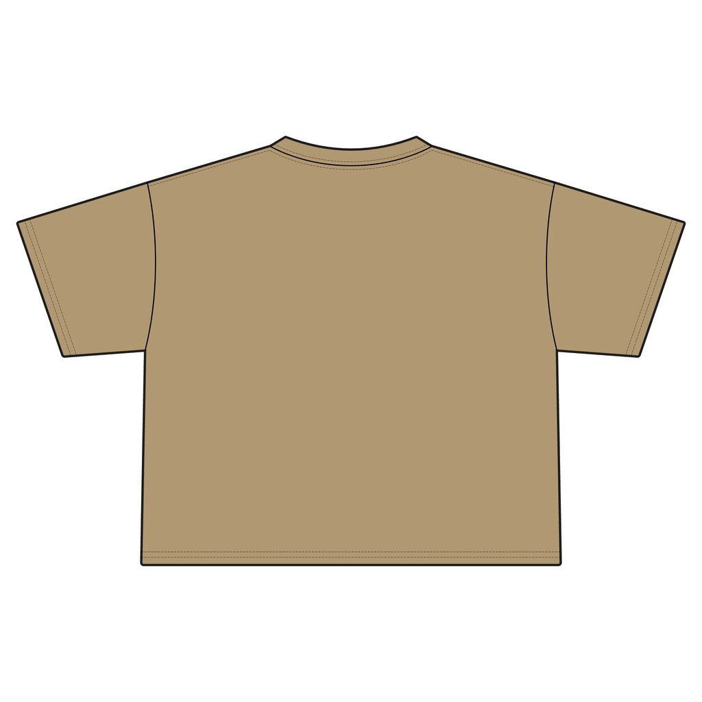 Women's Cropped Tee — Sandiego Fish Graphic
