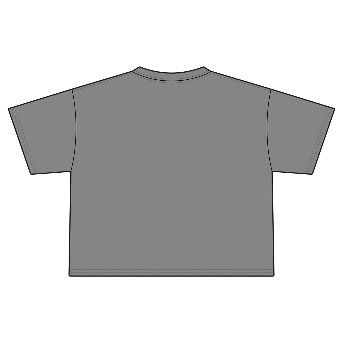 Women's Cropped Tee — Sandiego Fish Graphic