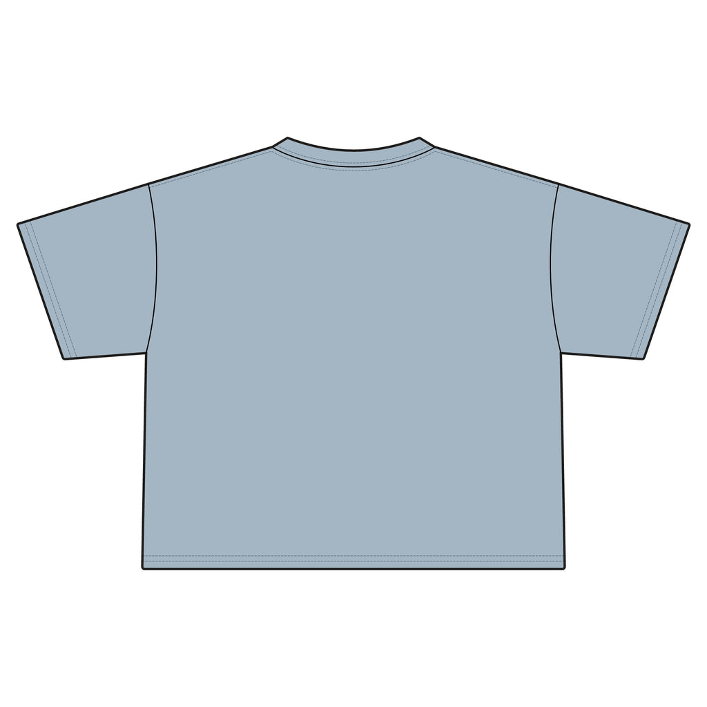 Women's Cropped Tee — Sandiego Fish Graphic