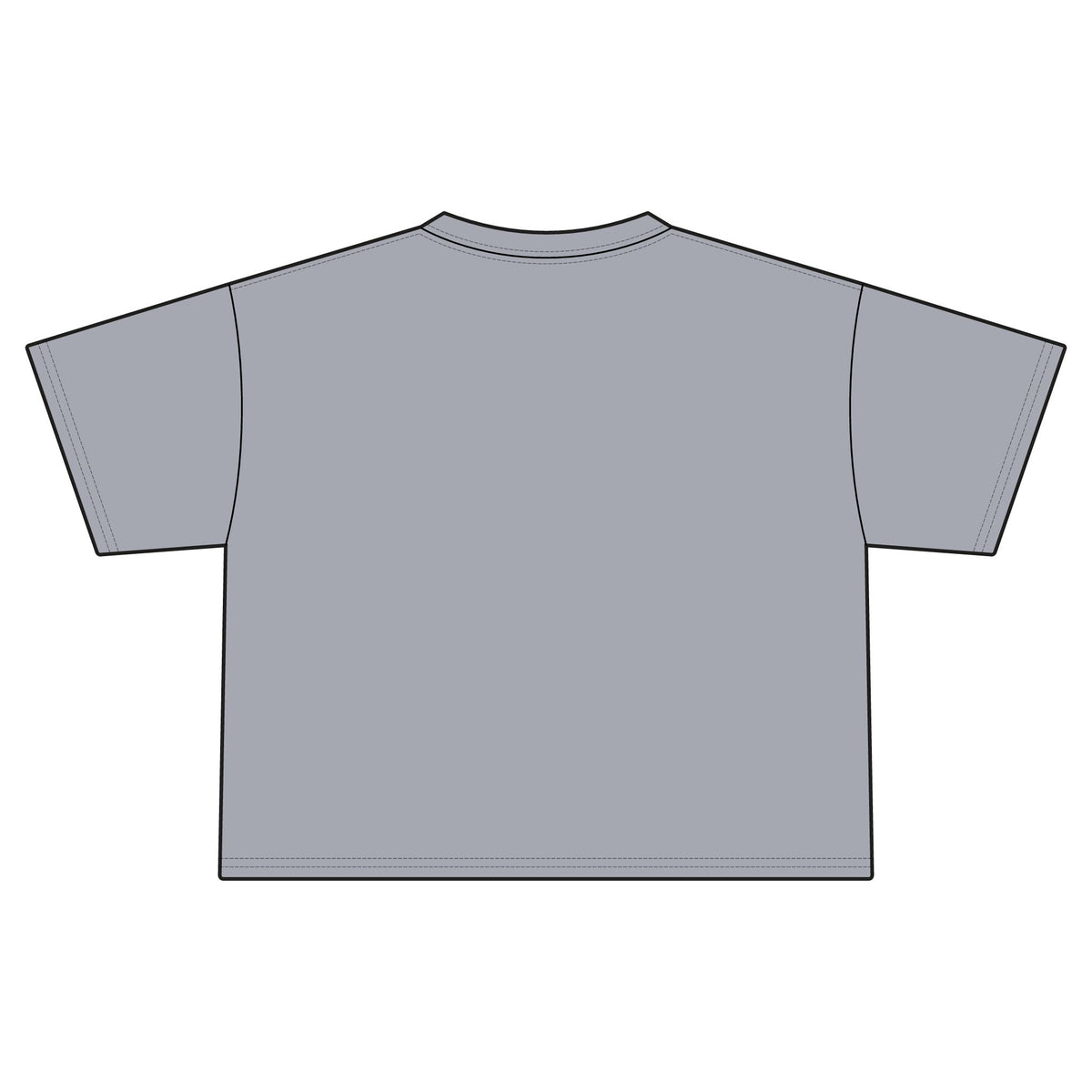 Women's Cropped Tee — Sandiego Fish Graphic